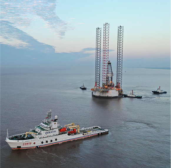 中石油渤海钻探公司海上石油平台